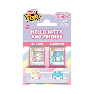 FUNKO Bitty Pop! ファンコ ポップ ハローキティ&シナモロール 2個セット 公式 フィギュア グッズ FIGURE GOODS
