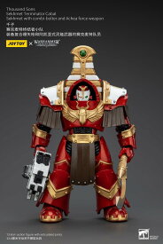 【国内正規代理店】 JOYTOY ジョイトイ ウォーハンマー ホルスの大逆 サウザンド・サン セクメト・ターミネーター・カバル セクメト（コンビボルター、アケアフォースウェポン装備） 1/18スケール 可動フィギュア アクションフィギュア