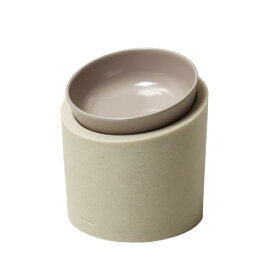 ideaco (イデアコ) ペットボウル 餌 入れ スタンド 傾斜 付き 犬 猫 食器 140ml Pet Feeder Food / 送料無料