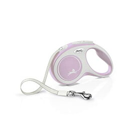 フレキシリード (flexi) 伸縮リード ニューコンフォート テープ S(15kg未満) 5m ローズ [犬用リード] 日本正規品 送料無料