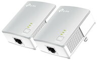 TP-Link PLCアダプター TL-PA4010 KIT 有線LAN コンセント LAN 2台 キット 総務省指定 白 送料無料
