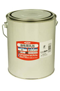 アサヒペン 金属容器 油性用丸缶 2L KMP-2 フタ付き スチール製 日本製 送料無料