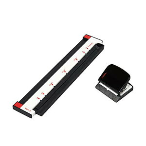 カール事務器(CARL) ルーズリーフパンチ ゲージパンチ A4/B5対応 5枚 ブラック 日本メーカー GP-2630-K 送料無料