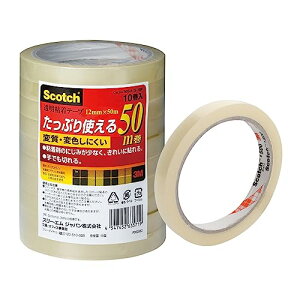 3M X[G XRb` Zne[vϐFɂ e[v 努 10 12mm×50m 500-3-12-10P 