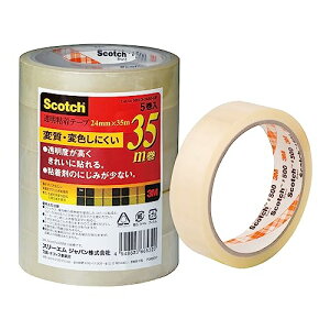 3M X[G XRb` Zne[vϐFɂ e[v 努 5 24mm×35m 500-3-2435-5P 