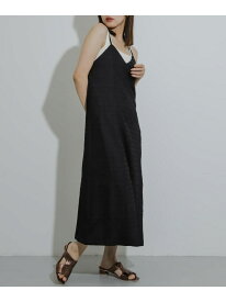 【SALE／50%OFF】ジャガードバックオープンキャミワンピース SENSE OF PLACE センス オブ プレイス ワンピース・ドレス ワンピース グレー オレンジ ブラック【RBA_E】[Rakuten Fashion]