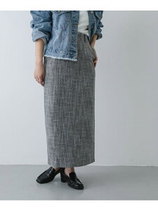 �ySALE�^60%OFF�z�c�C�[�h�A�C���C���X�J�[�g SENSE OF PLACE �Z���X �I�u �v���C�X �X�J�[�g ���̑��̃X�J�[�g �u���b�N �z���C�g�yRBA_E�z[Rakuten Fashion]