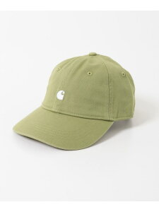 CARHARTT MADISON LOGO CAP SENSE OF PLACE �Z���X �I�u �v���C�X �X�q �L���b�v �u���b�N �x�[�W�� �O���[���y���������z[Rakuten Fashion]