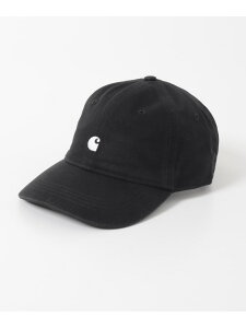 CARHARTT MADISON LOGO CAP SENSE OF PLACE �Z���X �I�u �v���C�X �X�q �L���b�v �u���b�N �x�[�W�� �O���[���y���������z[Rakuten Fashion]