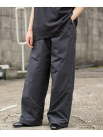 【SALE／60%OFF】『ユニセックス』『セットアップ対応』 ブロックドトラックワイドパンツ SENSE OF PLACE センス オブ プレイス パンツ その他のパンツ【RBA_E】[Rakuten Fashion]