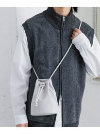 【SALE／60%OFF】フェイクレザー2WAYキンチャクバッグ SENSE OF PLACE センス オブ プレイス バッグ ショルダーバッグ グリーン ブラック ブルー【RBA_E】[Rakuten Fashion]