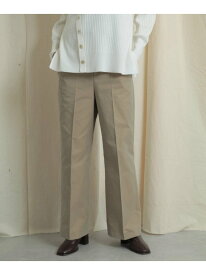 【SALE／70%OFF】バックスリットストレートワイドパンツ SENSE OF PLACE センス オブ プレイス パンツ その他のパンツ ブルー ブラック ベージュ【RBA_E】[Rakuten Fashion]