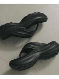 【SALE／30%OFF】『WEB限定』トングクッションサンダル SENSE OF PLACE センス オブ プレイス シューズ・靴 サンダル ブラック【RBA_E】[Rakuten Fashion]