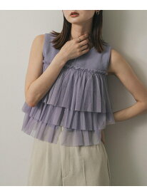 【SALE／24%OFF】ダブルジップフリルニットトップ SENSE OF PLACE センス オブ プレイス トップス ニット ブラック ブルー イエロー グレー ホワイト ブラウン パープル【RBA_E】【送料無料】[Rakuten Fashion]