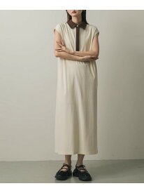 【SALE／9%OFF】カットポロシャツワンピース SENSE OF PLACE センス オブ プレイス ワンピース・ドレス ワンピース ホワイト ブラウン グレー【RBA_E】【送料無料】[Rakuten Fashion]
