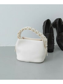 【SALE／5%OFF】チェーンハンドルパフバッグ SENSE OF PLACE センス オブ プレイス バッグ ショルダーバッグ ブラック ホワイト【RBA_E】【送料無料】[Rakuten Fashion]