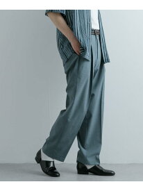 【SALE／50%OFF】『セットアップ対応』 『UR TECH DRYLUXE』リネンライクテーパードパンツ SENSE OF PLACE センス オブ プレイス パンツ その他のパンツ ブラウン ブルー ブラック【RBA_E】[Rakuten Fashion]