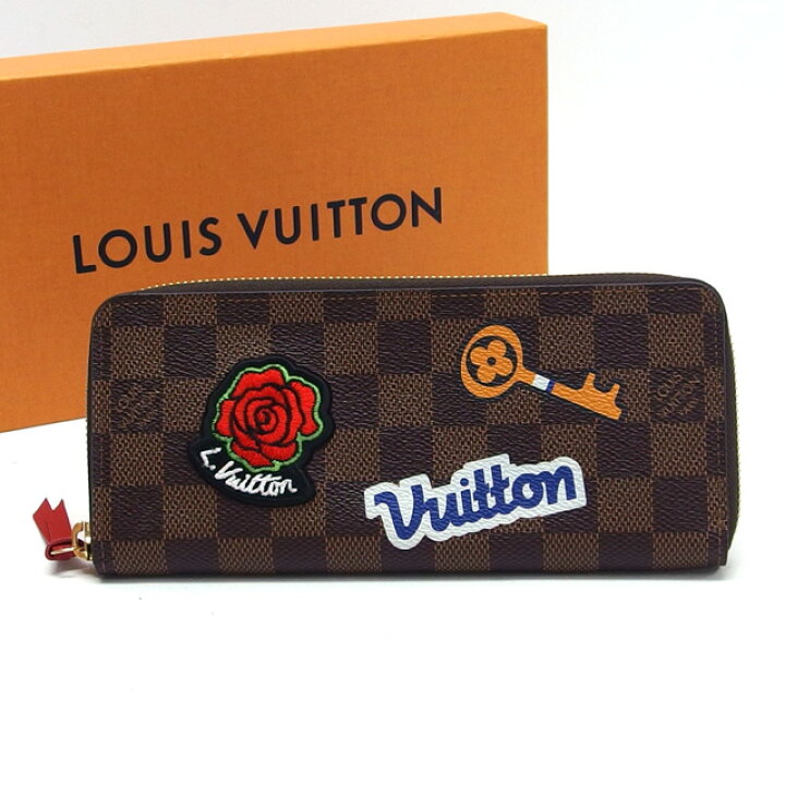 楽天市場】ルイ・ヴィトン ダミエ ポルトフォイユ・クレマンス LV  
