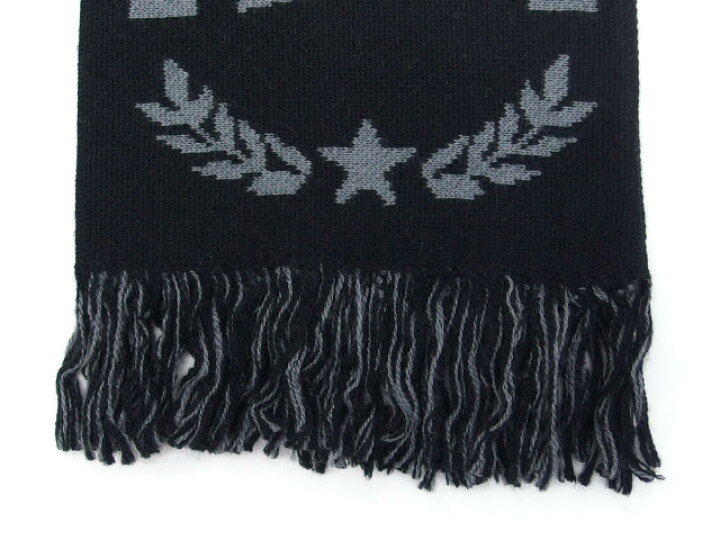 楽天市場】バレンシアガ フットボールスカーフ ロゴマフラー ブラック  