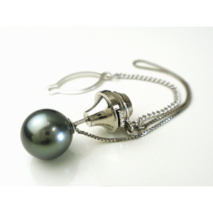 楽天市場】黒真珠タイタック ネクタイorスカーフ止め【未使用品  