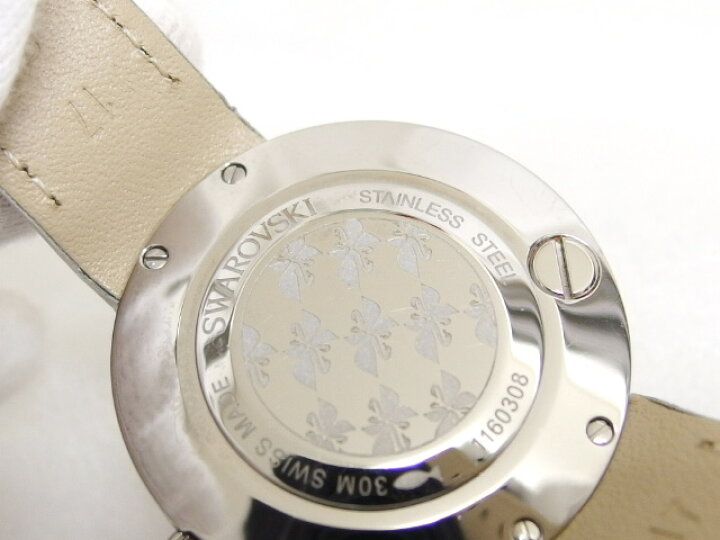 楽天市場】スワロフスキー ラブリークリスタル レディースウォッチ 白  