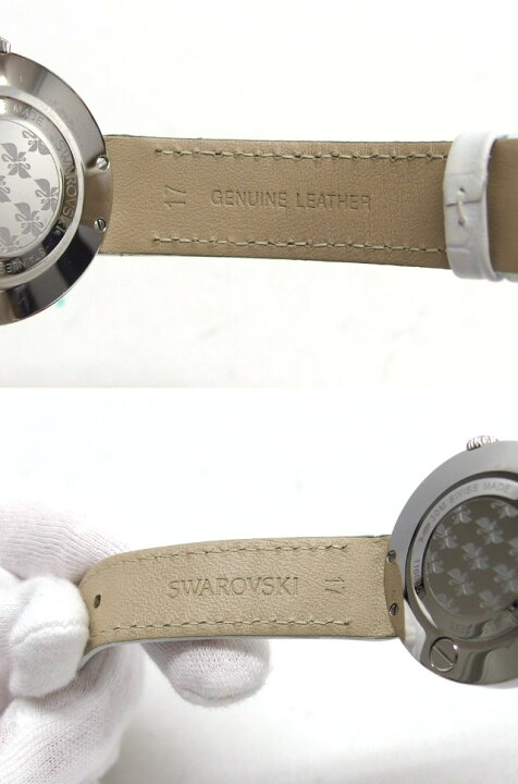 楽天市場】スワロフスキー ラブリークリスタル レディースウォッチ 白  