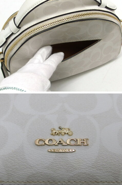 楽天市場】コーチ シグネチャー セレナ 2WAYミニショルダーバッグ 白  