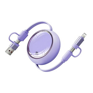 �yPD100W&Type-C/USB�ϊ��A�_�v�^�t�z4in1�}���[�d�P�[�u��������莮�}���[�d�^�C�vc�P�[�u���}��type-c���C�g�j���O�A�C�t�H���P�[�u���ԗp���o�C���o�b�e���[/Macbook Pro/Air/iPad/Galaxy/�S�@��ɑ�