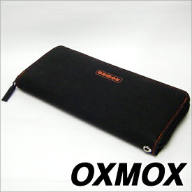 【無料ラッピングサービス有り】OXMOX オックスモックス color カラー レッド ラウンドジッパー長財布