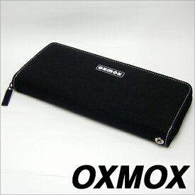 【無料ラッピングサービス有り】OXMOX オックスモックス color カラー ホワイト ラウンドジッパー長財布