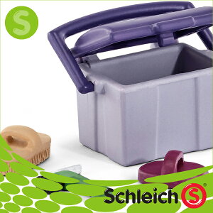 Schleich �V�����C�q�Ѓt�B�M���A42283 �O���[�~���O�L�b�g Grooming kit
