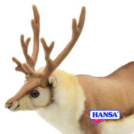 HANSA ハンサ ぬいぐるみ7796 トナカイ 鹿 シカ リアル 動物