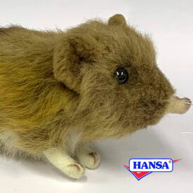 HANSA ハンサ ぬいぐるみ7233 ハネジネズミ 鼠 ねずみ リアル 動物