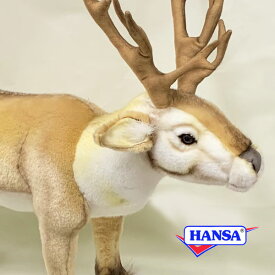 HANSA ハンサ ぬいぐるみ4589 トナカイ 鹿 シカ リアル 動物