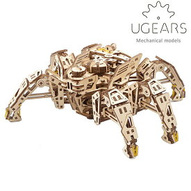【無料ラッピングサービス有り】Ugears ユーギアーズ 木製組立立体パズル ヘキサポッド エクスプローラー