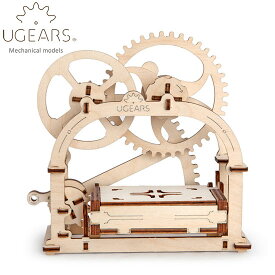 【無料ラッピングサービス有り】Ugears ユーギアーズ 木製組立立体パズル メカニカルボックス