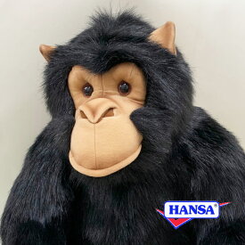 HANSA ハンサ ぬいぐるみ1759 チンパンジー 猿 サル リアル 動物