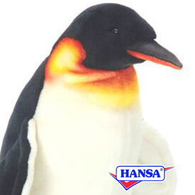 HANSA ハンサ ぬいぐるみ2680 ペンギン ぺんぎん リアル 鳥