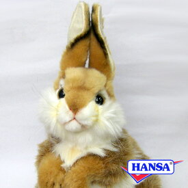 HANSA ハンサ ぬいぐるみ3316 ウサギ うさぎ 兎 リアル 動物