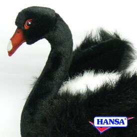 HANSA ハンサ ぬいぐるみ4086 コクチョウ 黒鳥 こくちょう リアル 動物