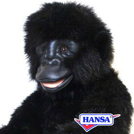 HANSA ハンサ ぬいぐるみ4483 ゴリラ ごりら リアル 動物