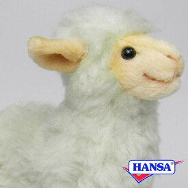 HANSA ハンサ ぬいぐるみ4562 ヒツジの仔 羊 ひつじ 子羊 仔羊 リアル 動物