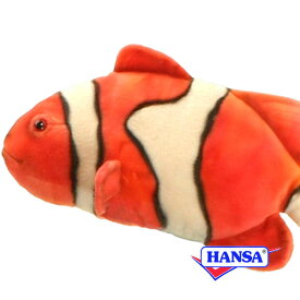 HANSA ハンサ ぬいぐるみ5078 カクレクマノミ 熱帯魚 リアル 魚 サカナ