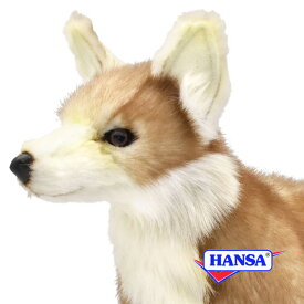 HANSA ハンサ ぬいぐるみ5207 コヨーテ ソウゲンオオカミ リアル 動物