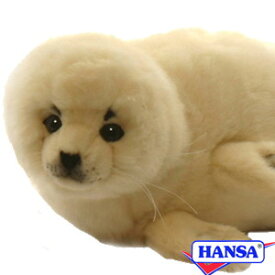 HANSA ハンサ ぬいぐるみ5653 アザラシ あざらし リアル 海の生き物