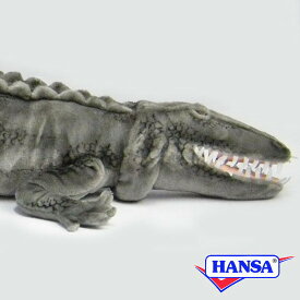 HANSA ハンサ ぬいぐるみ5668 イリエワニ 鰐 わに ソルトウォータークロコダイル リアル 動物
