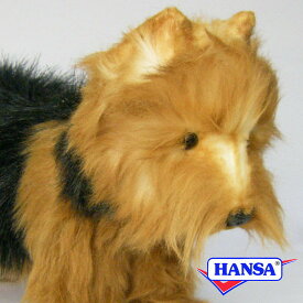 HANSA ハンサ ぬいぐるみ5900 ヨークシャーテリア 犬 イヌ リアル 動物