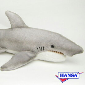HANSA ハンサ ぬいぐるみ6151 イタチザメ タイガーシャーク 鮫 サメ リアル 海の生き物