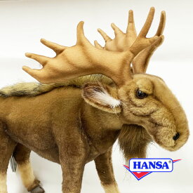 HANSA ハンサ ぬいぐるみ6484 ヘラジカ 鹿 シカ リアル 動物