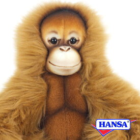 HANSA ハンサ ぬいぐるみ7145 オランウータン 猿 サル リアル 動物